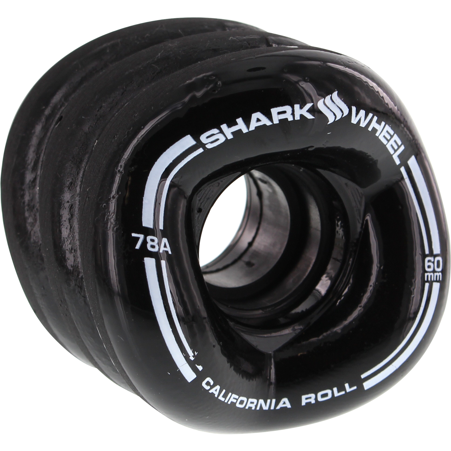 SHARK CALIFORNIA ROLL 60mm 78a SOLID BLACK