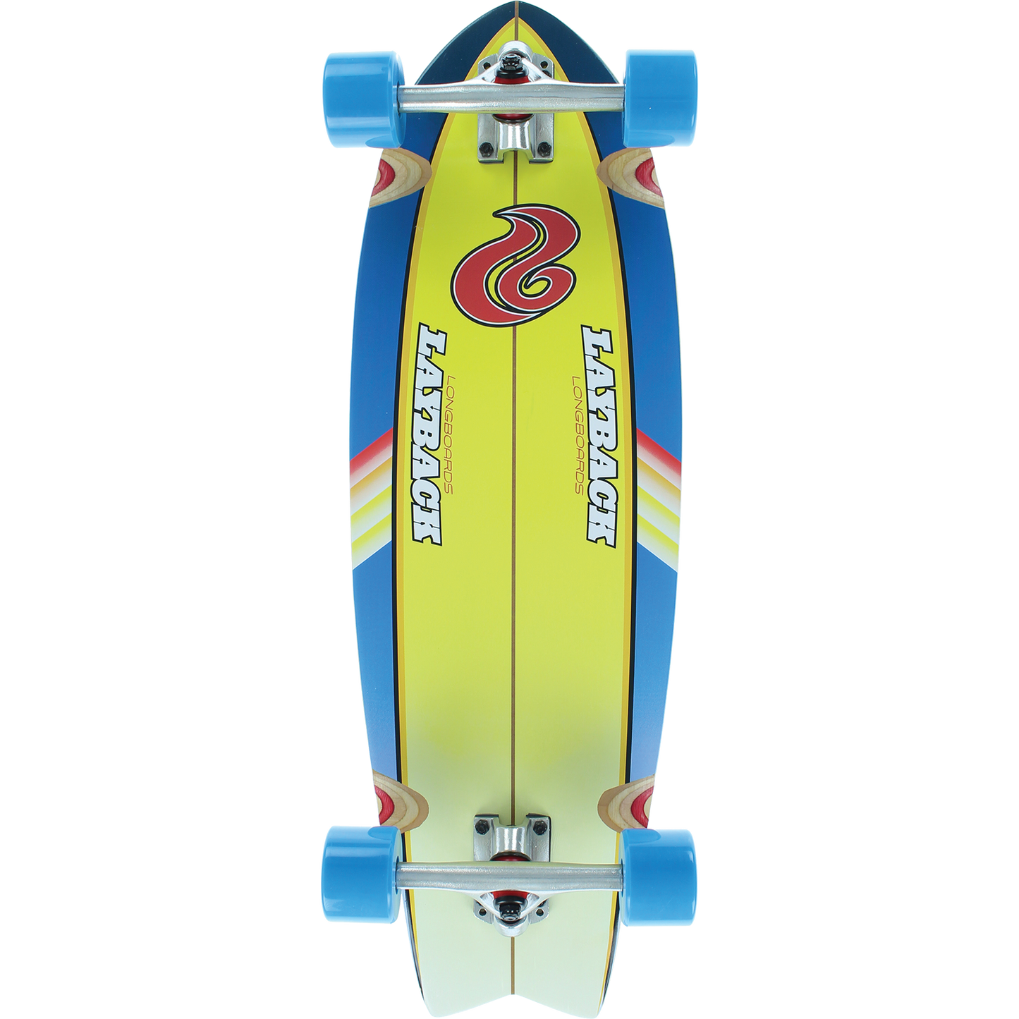 LAYBACK // SOUTH SWELL CRUISER COMP-9.5x30 YEL/BLU