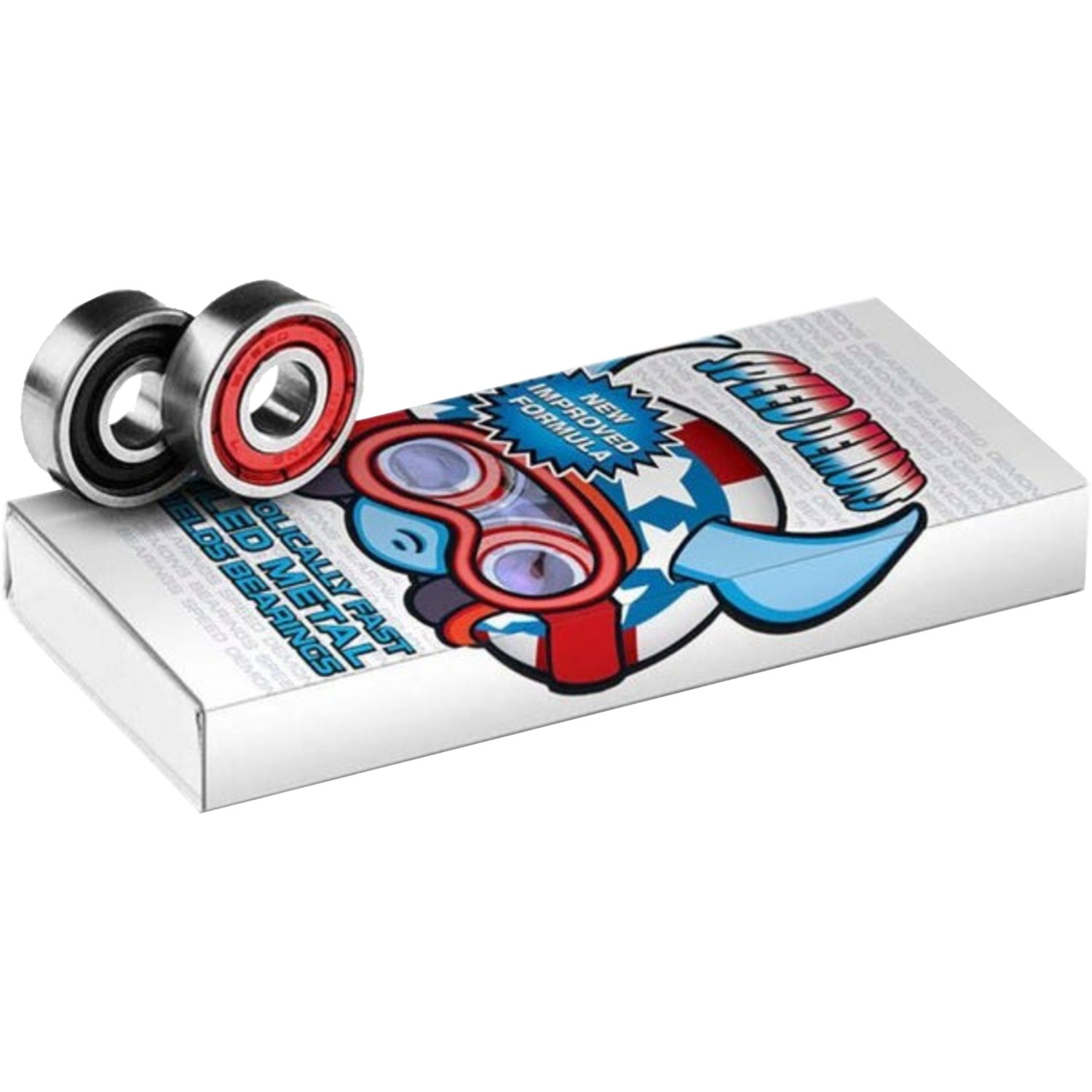 SD STARS ABEC-5 BEARINGS RED