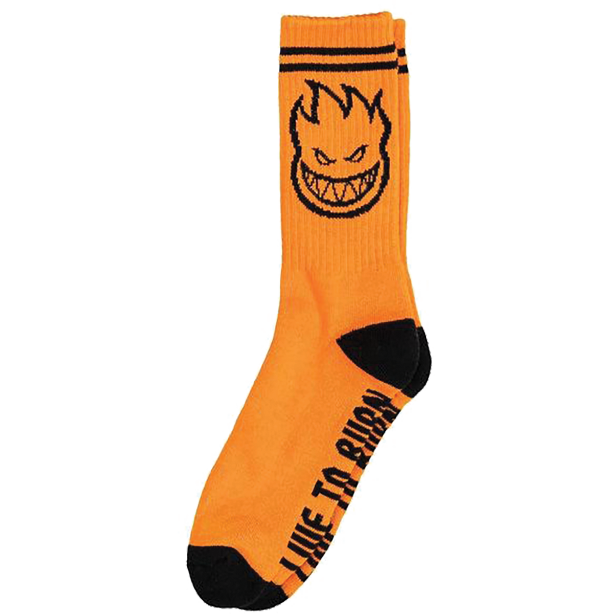 SF BIGHEAD CREW SOCKS ORG/BLACK