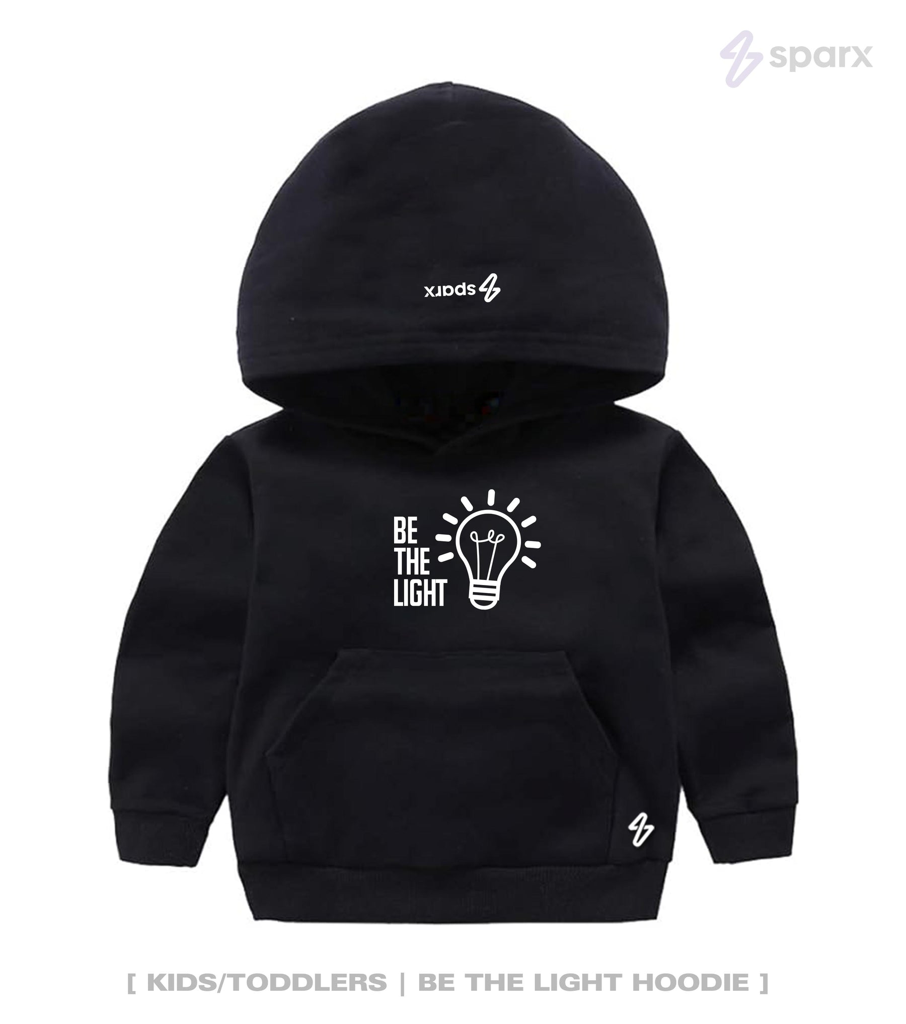 BE THE LIGHT // TODDLERS + KIDS PREMIUM HOODIE