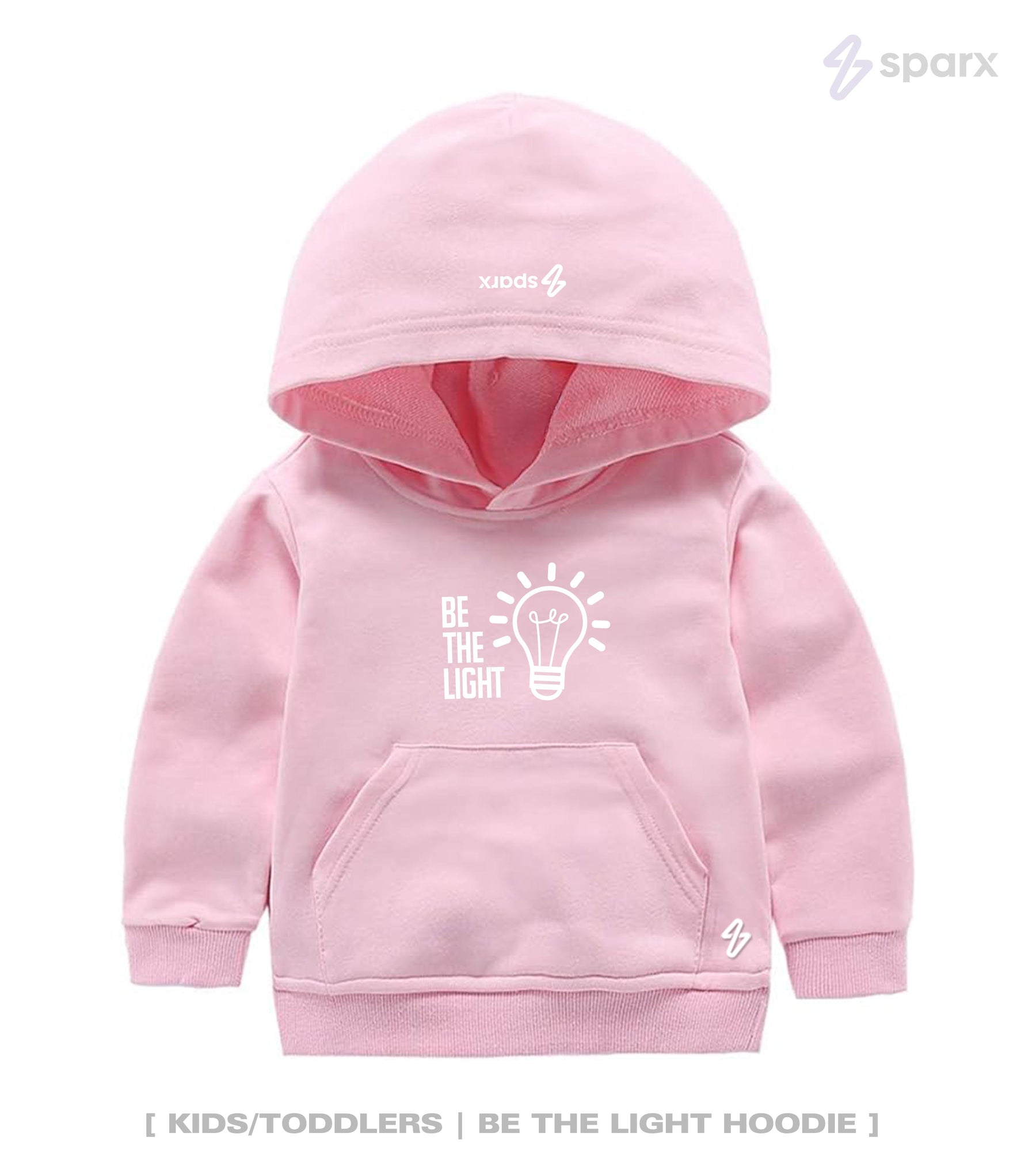 BE THE LIGHT // TODDLERS + KIDS PREMIUM HOODIE