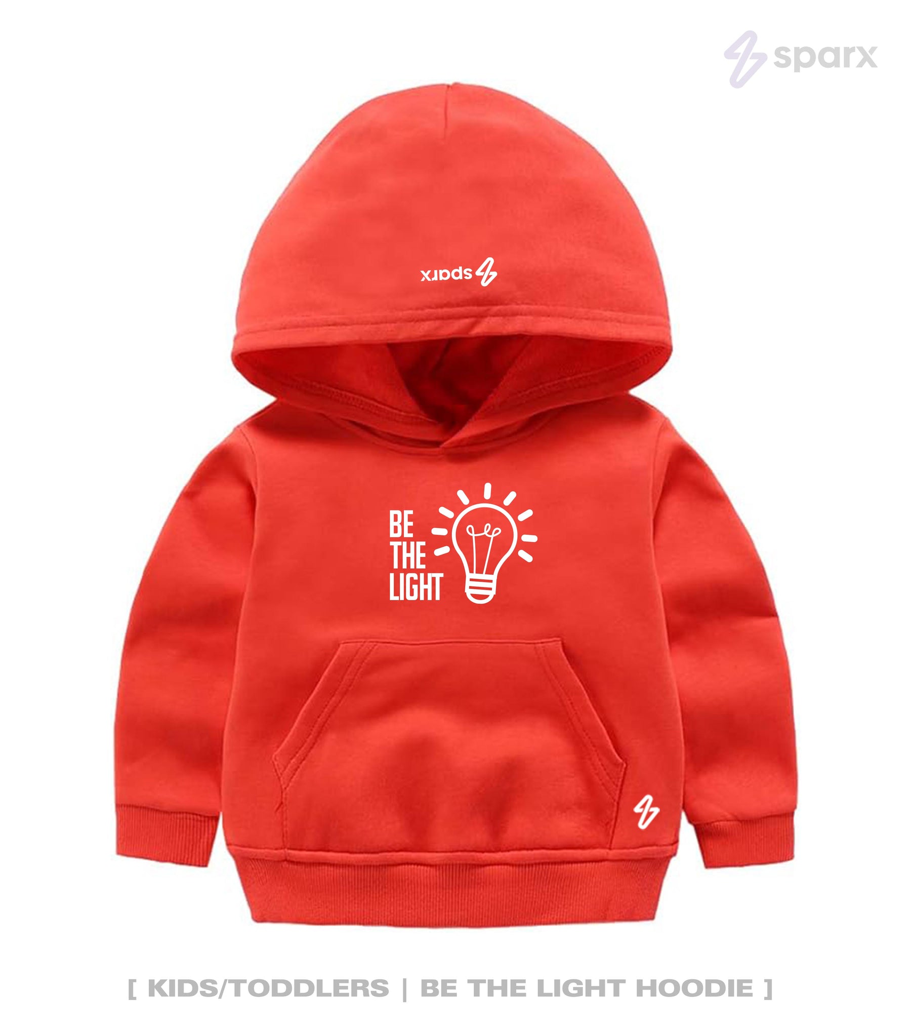 BE THE LIGHT // TODDLERS + KIDS PREMIUM HOODIE