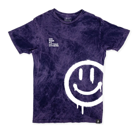 WE RISE BY LIFTING OTHERS // VINTAGE MARBLE WASH TEE