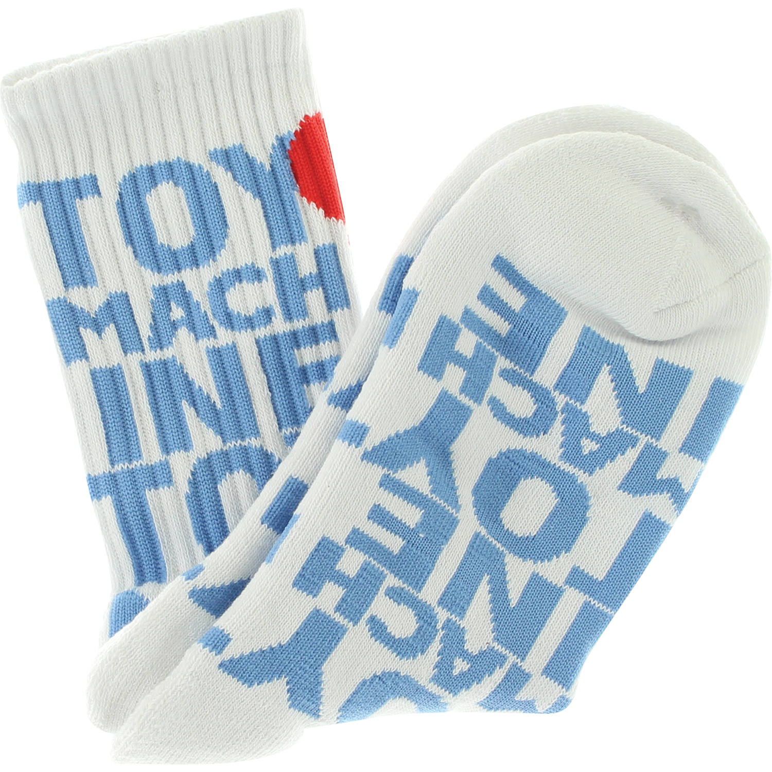 TM NEW BLOOD CREW SOCKS WHITE 1pr