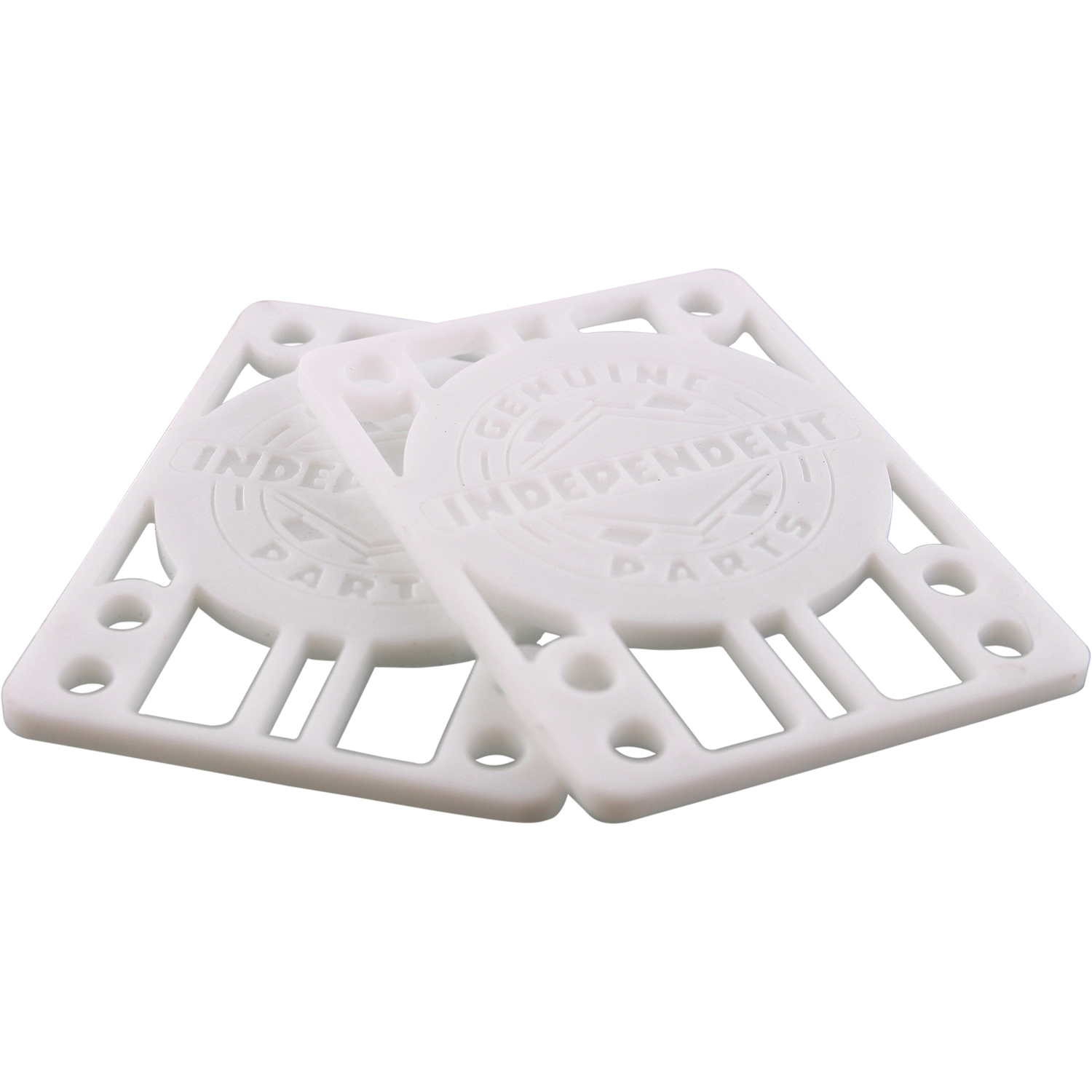 INDEPENDENT // GENUINE PARTS 1/8" RISER SET WHITE