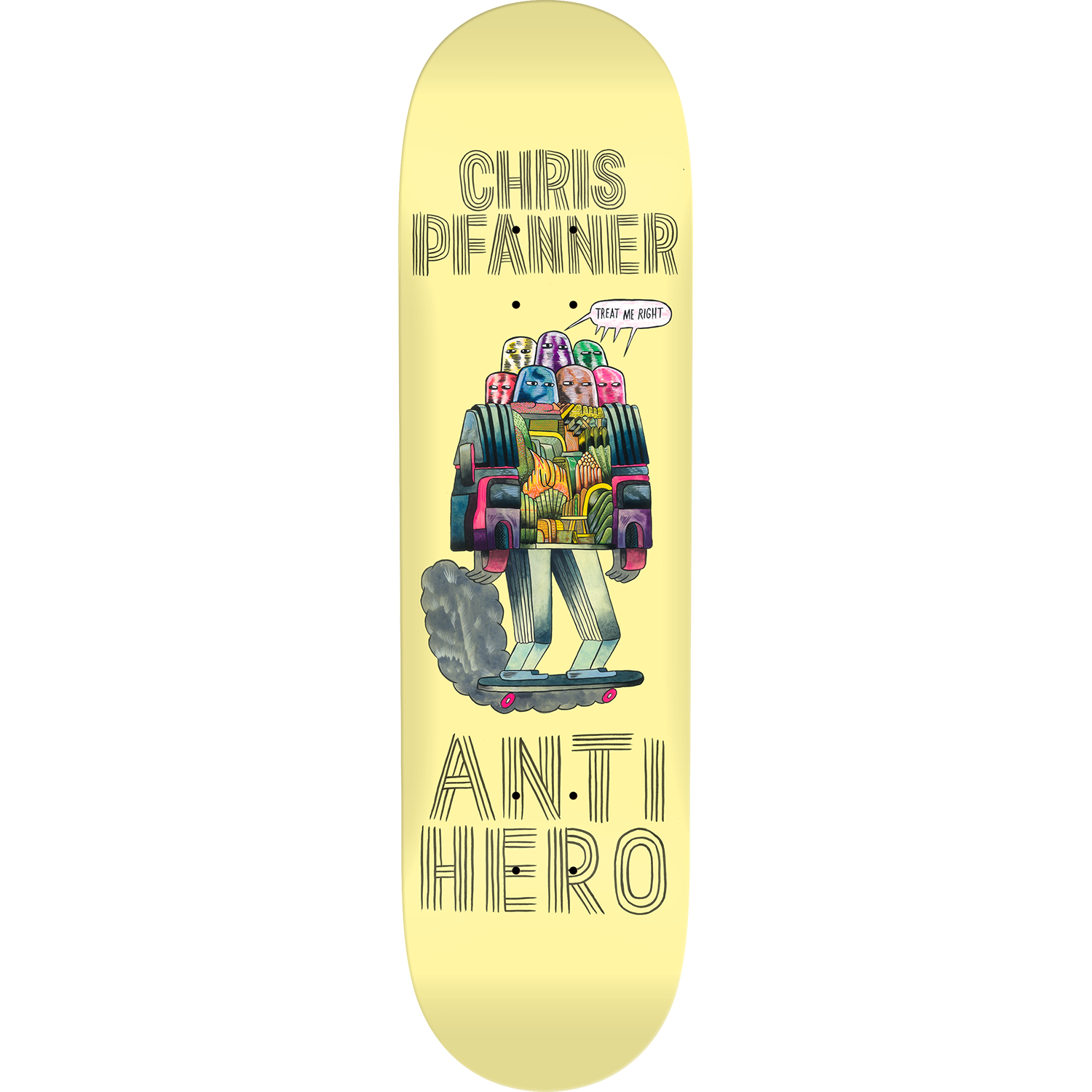 ANTI HERO // PFANNER HUG PAVEMENT II DECK-8.25