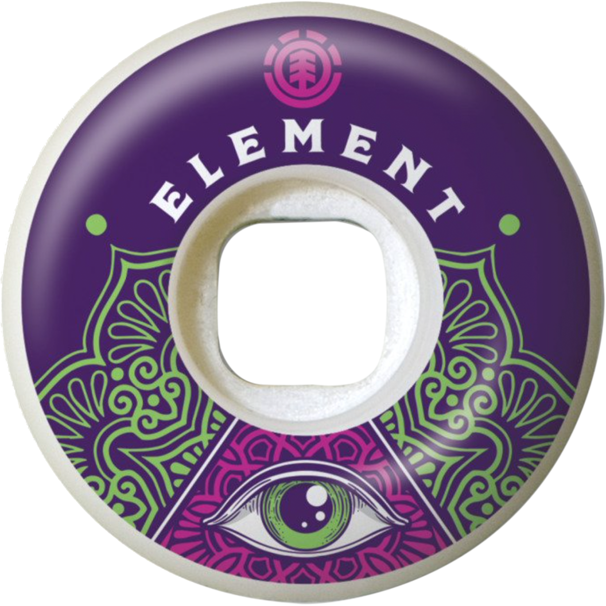 ELEMENT // THIRD EYE 53mm WHEELS WHT