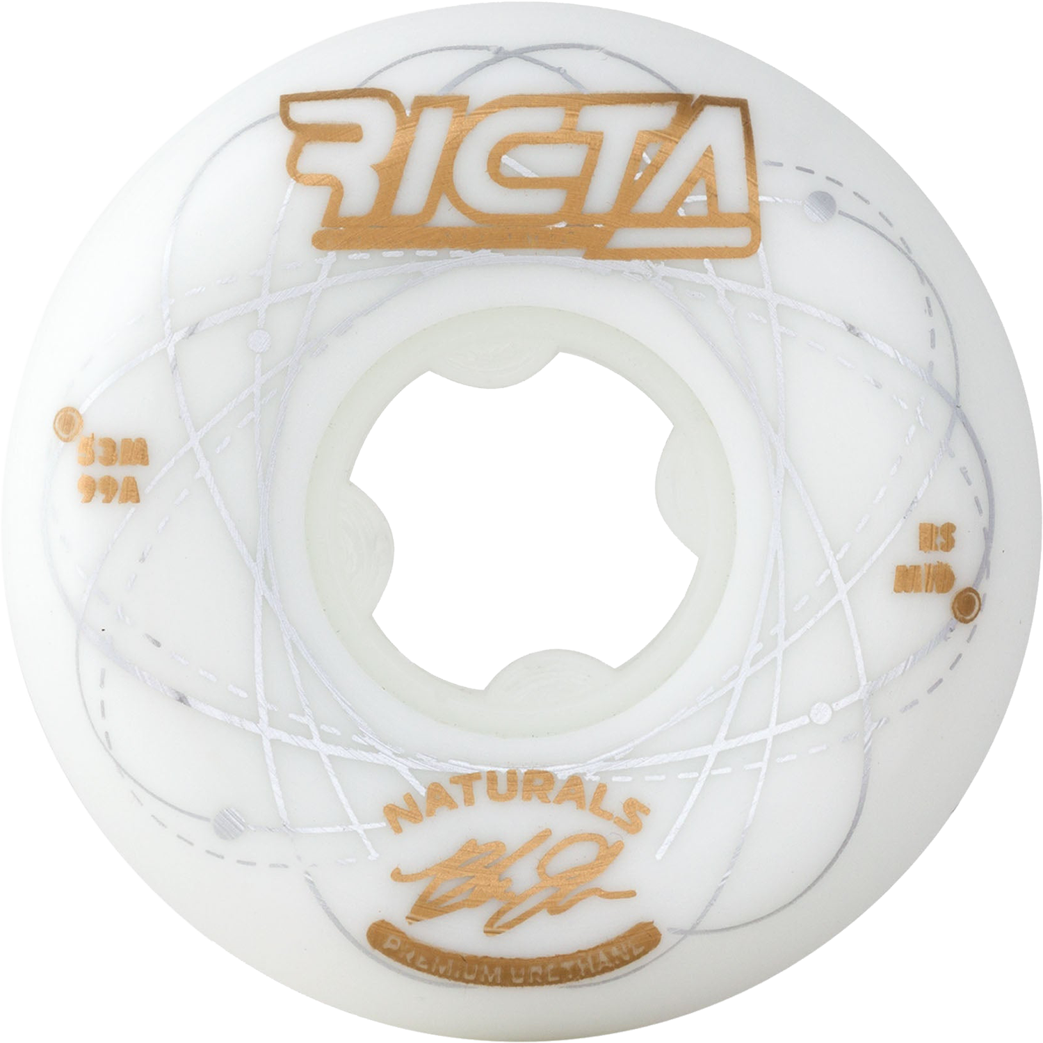 RICTA JOHNSON ORBITAL 53MM 99A WT/GOLD