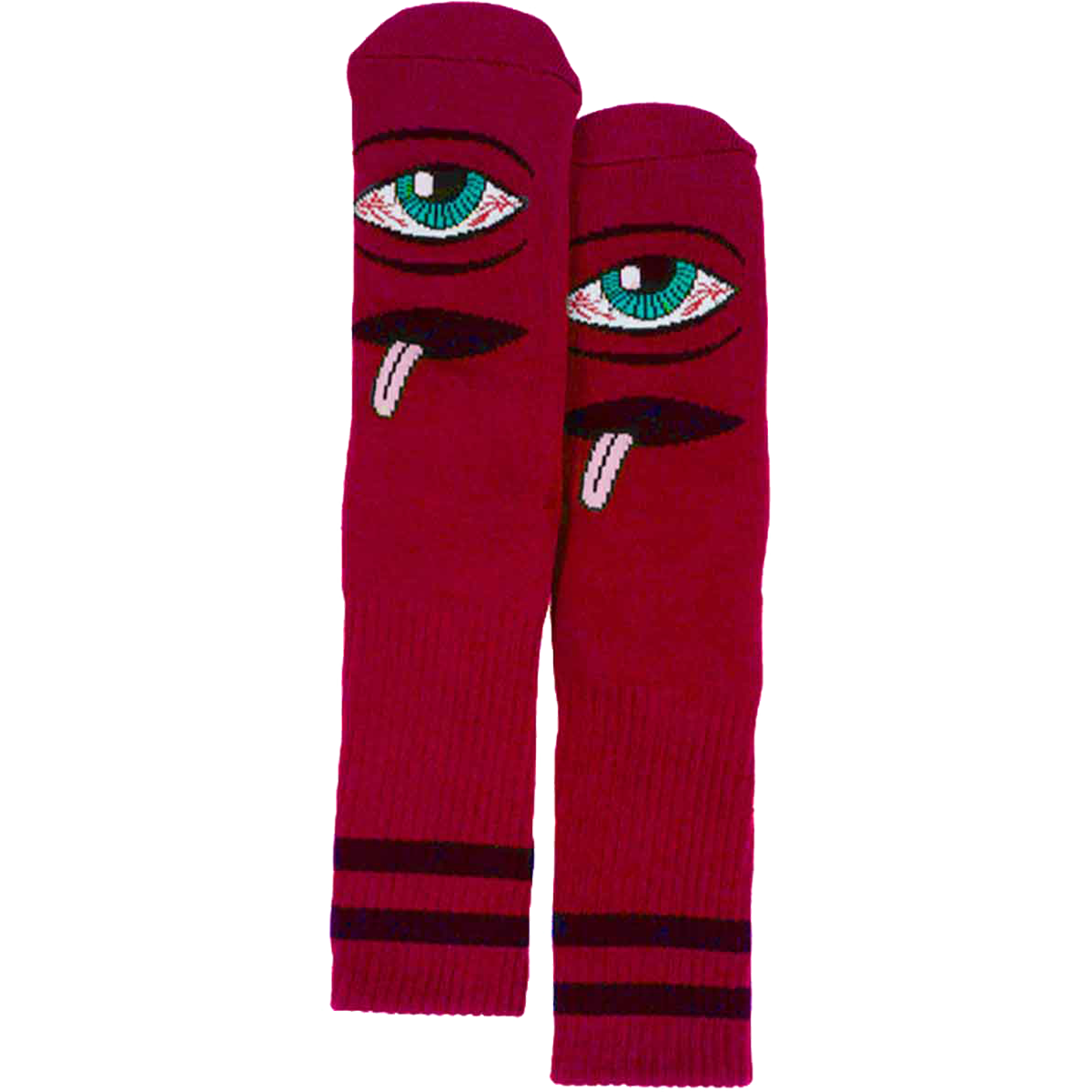 TM EYE CREW SOCKS ORANGE 1pr