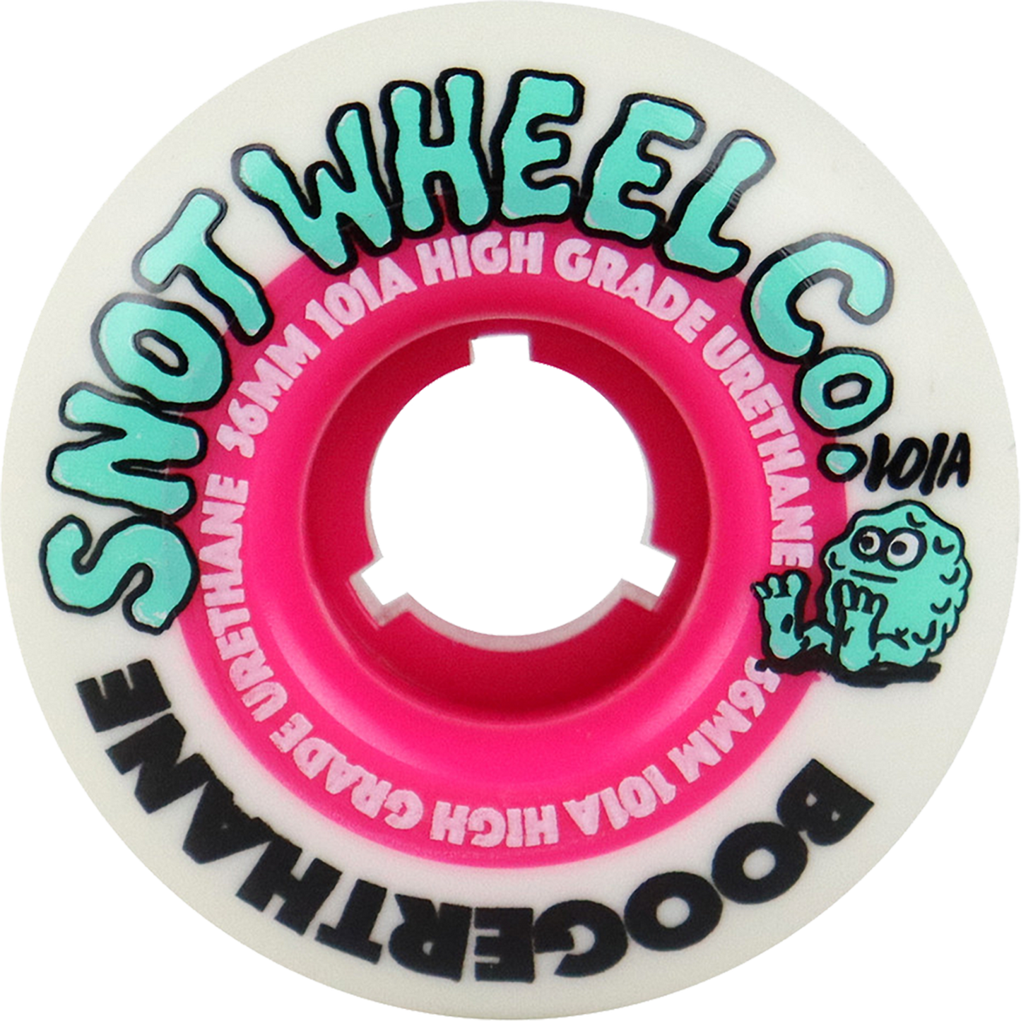 SNOT BOOGERTHANE TEAM 56MM 101A WHT/PINK