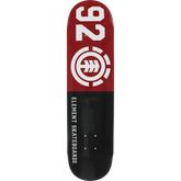 EL 92 CLASSIC DECK-8.0 BLK/RED/WHT