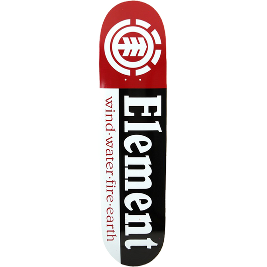 EL SECTION DECK-7.5 BLK/WHT/RED