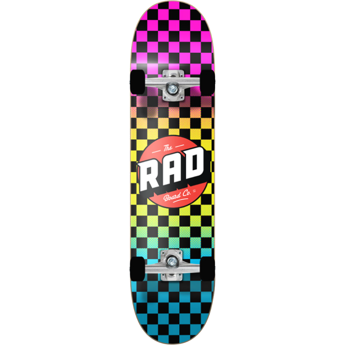 RAD CHECKER COMPLETE- 7.75 NEON FADE