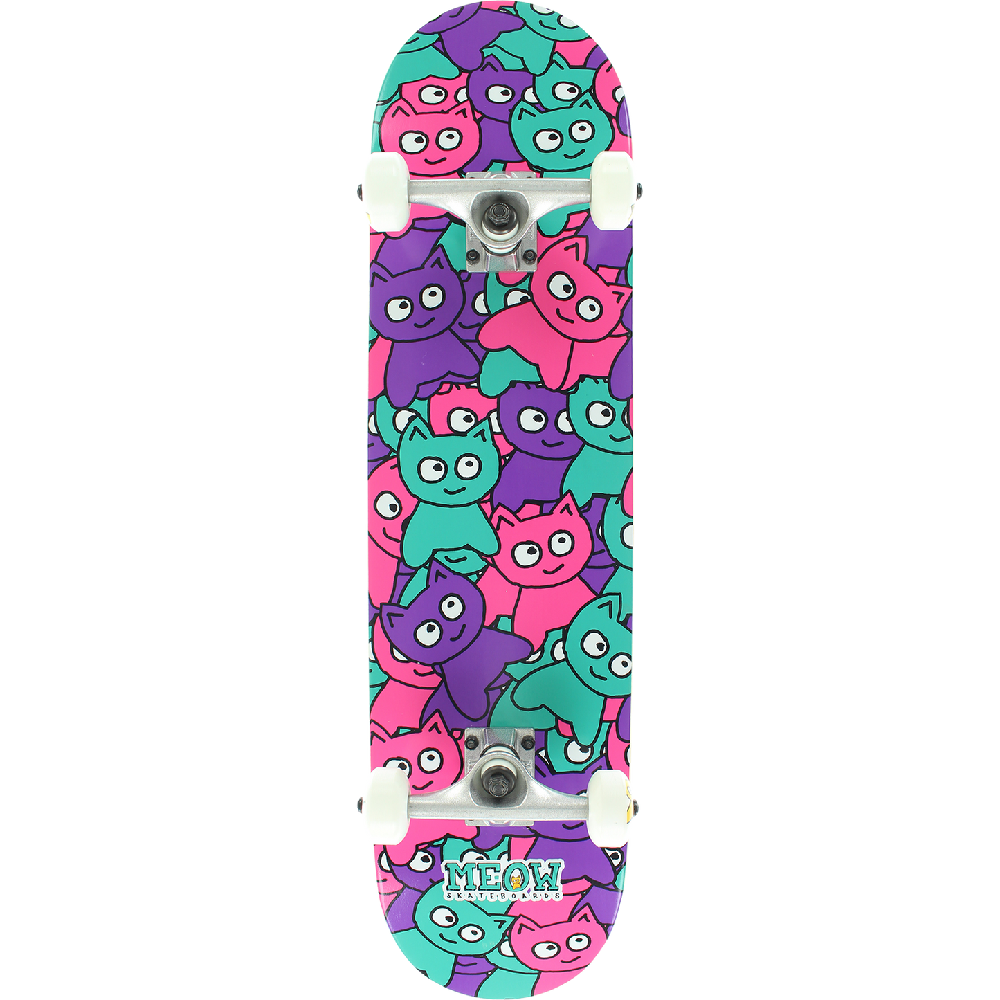 MEOW STICKER PILE COMPLETE-7.75 CLASSIC