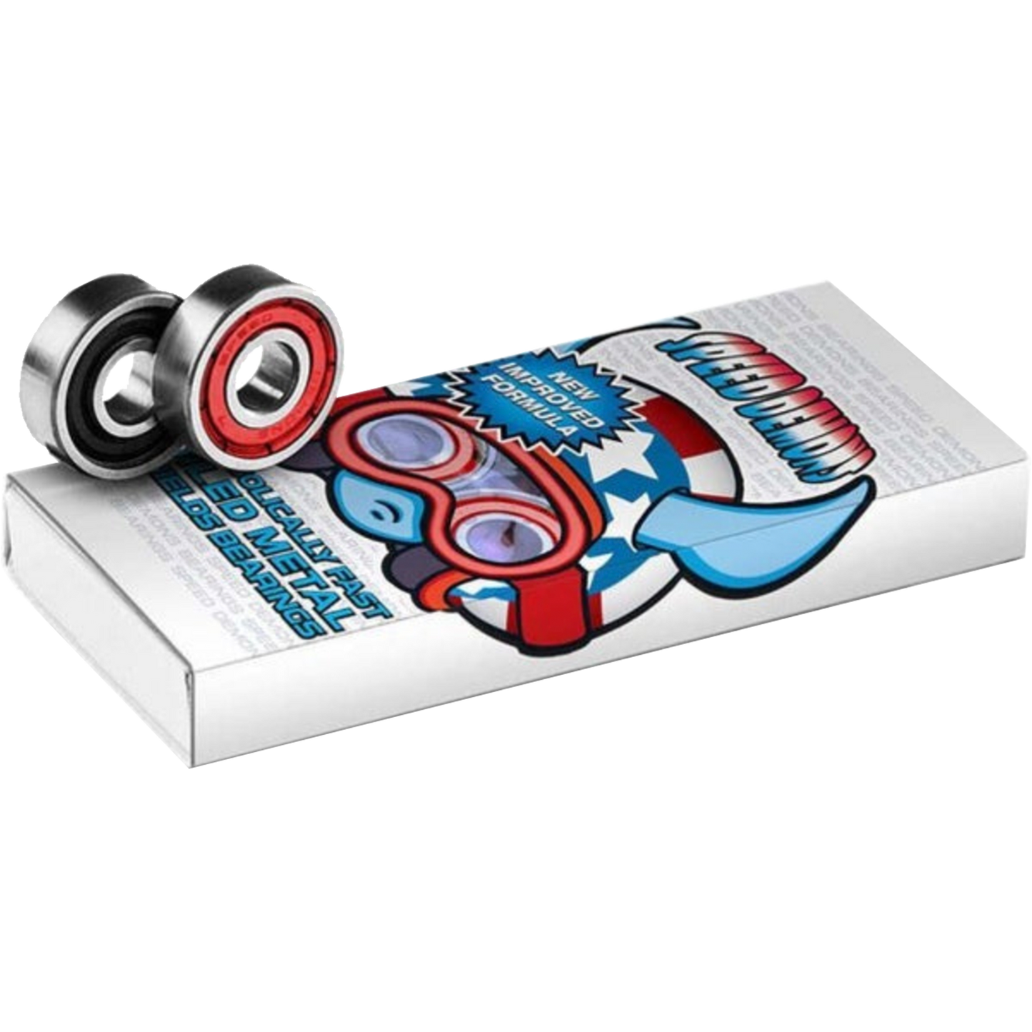 SD STARS ABEC-5 BEARINGS RED