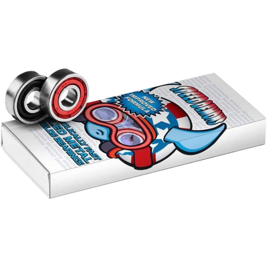 SD STARS ABEC-5 BEARINGS RED