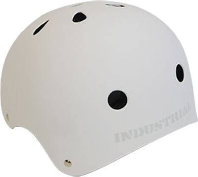 INDUSTRIAL FLAT WHITE HELMET L
