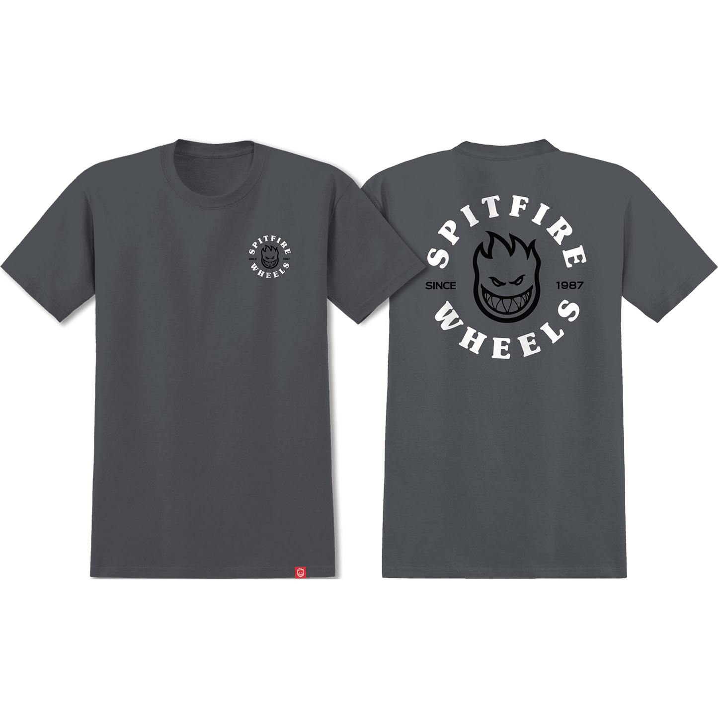 SPIT FIRE BIGHEAD CLASSIC SS XL-CHARCOAL/BLK/WHT