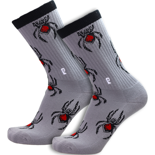 PSOCKADELIC SPIDER SPADE CREW SOCKS