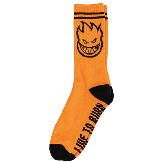 SF BIGHEAD CREW SOCKS ORG/BLACK