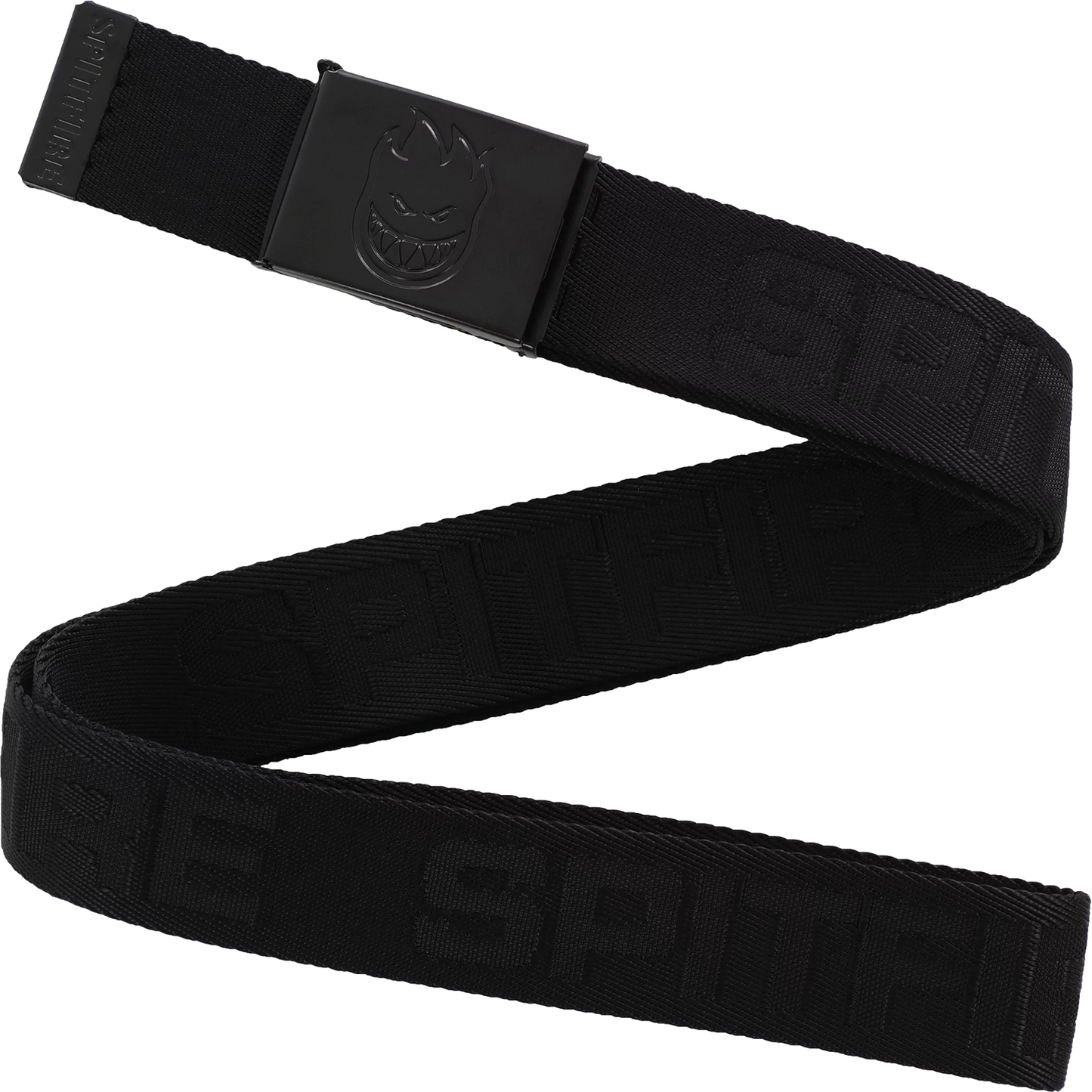 SPITFIRE CLASSIC '87 JACQUARD WEB BELT BLK/BLK