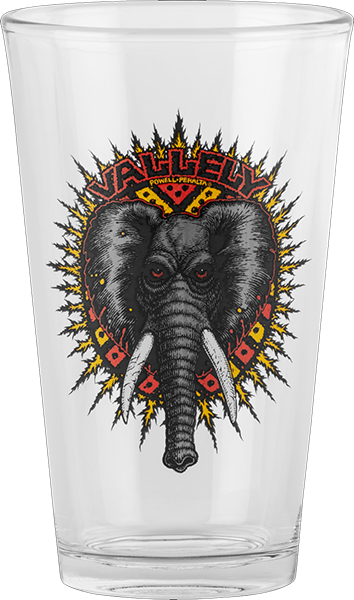 PWL/P MIKE VALLELY ELEPHANT PINT GLASS