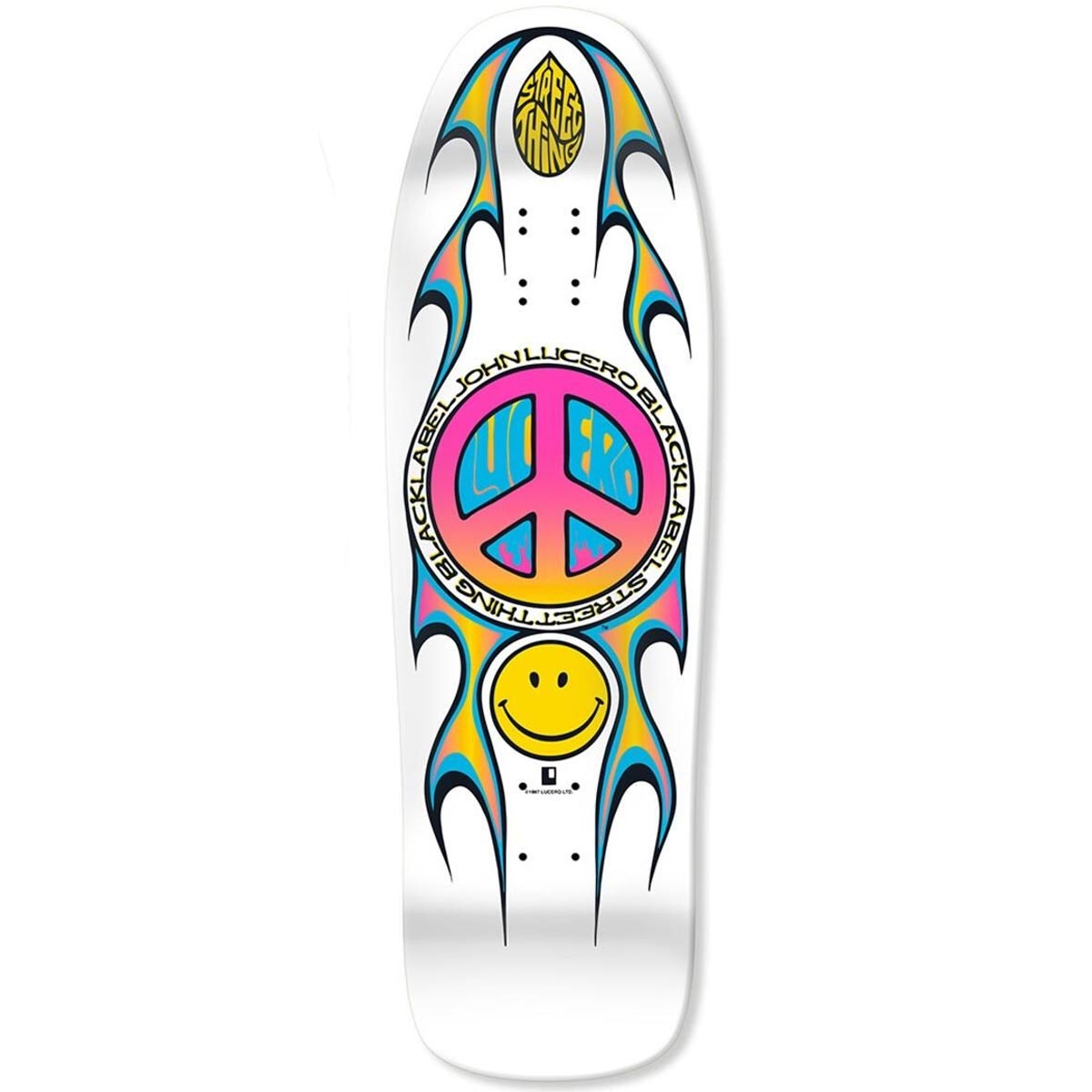 BLL LUCERO STREET THING DECK-9.88x32.25 WHITE DIP