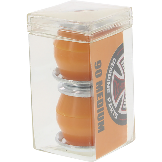 INDEPENDENT // STD CONICAL CUSHIONS 90a ORG 2pr w/washers