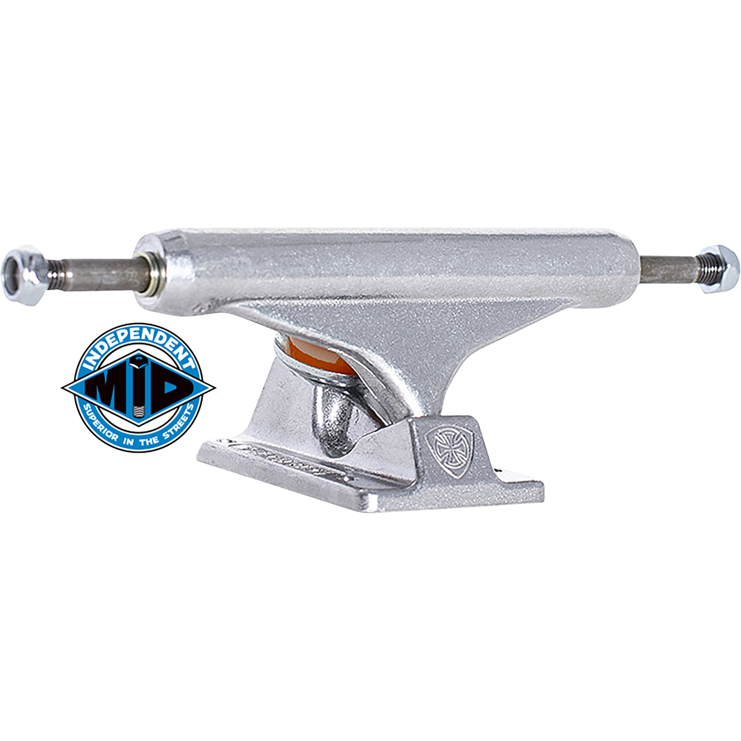 INDEPENDENT // MID 144mm SILVER TRUCK