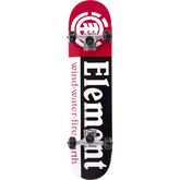 ELEMENT // SECTION COMPLETE-7.37 BLK/WHT/RED