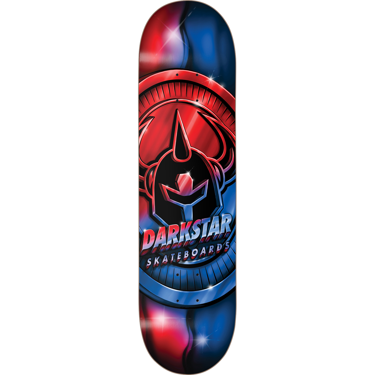 DST ANODIZE DECK-8.0 RED/BLUE