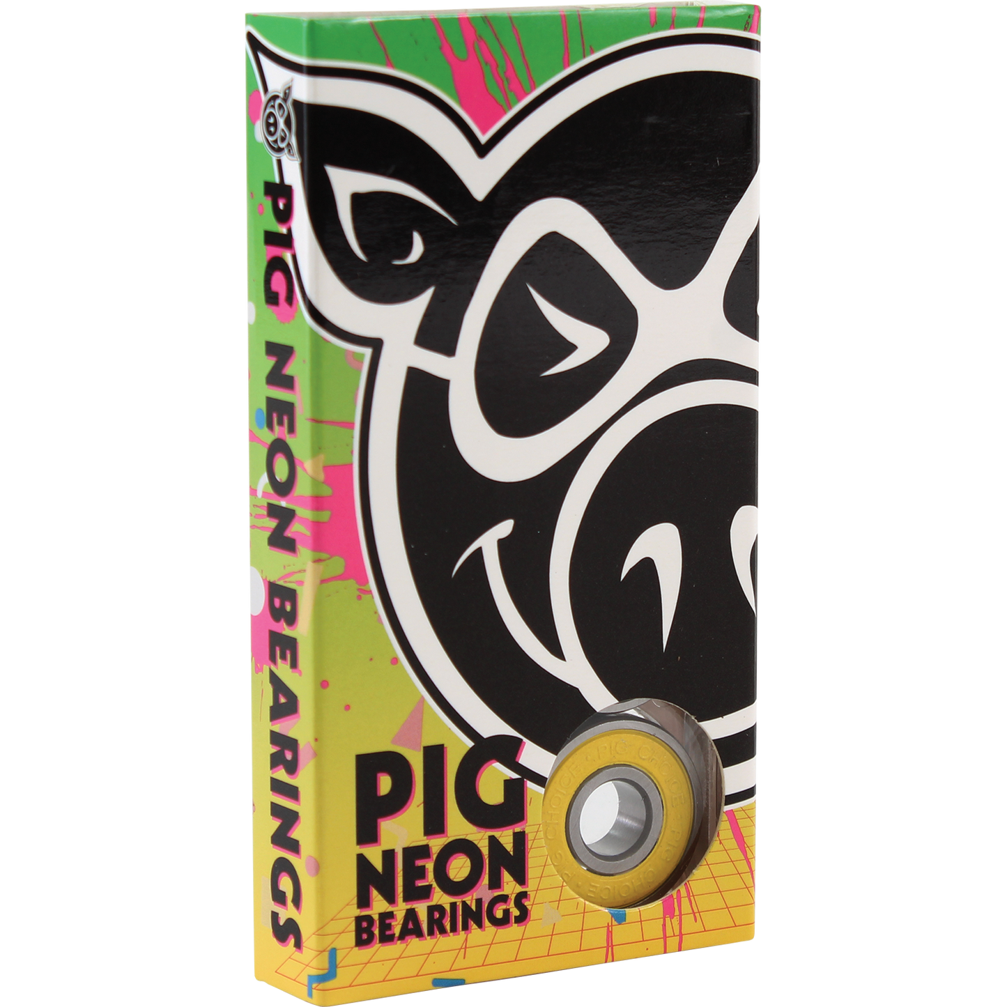 PIG NEON ABEC-5 BEARINGS single set