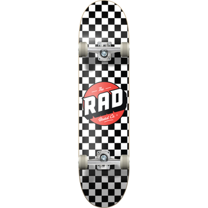 RAD CHECKER COMPLETE-8.0 WHT/BLK W/RED