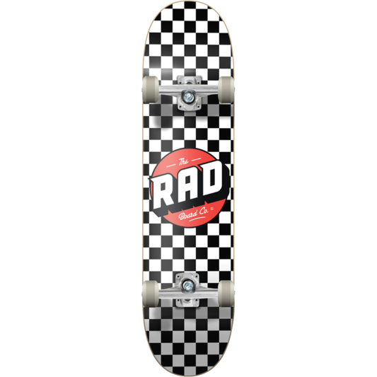 RAD CHECKER COMPLETE-8.0 WHT/BLK W/RED