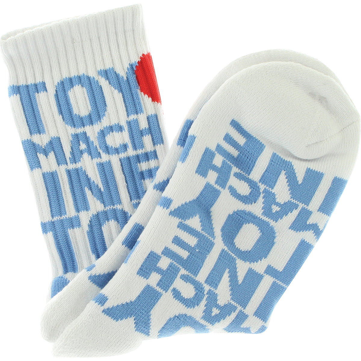 TM NEW BLOOD CREW SOCKS WHITE 1pr