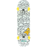 MEOW STICKER PILE COMPLETE-8.0 WHITE