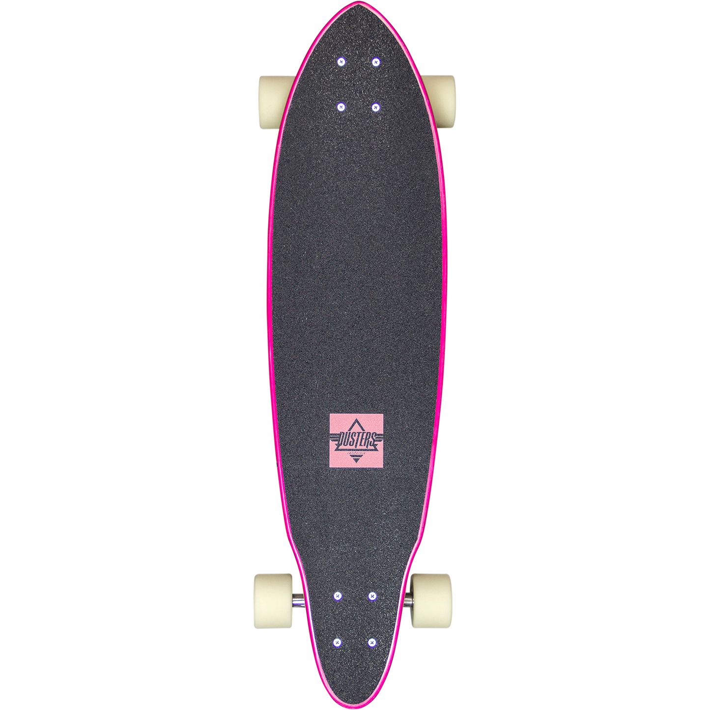 DUSTERS CULTURE LONGBOARD COMPLETE - 33" PINK/YELLOW