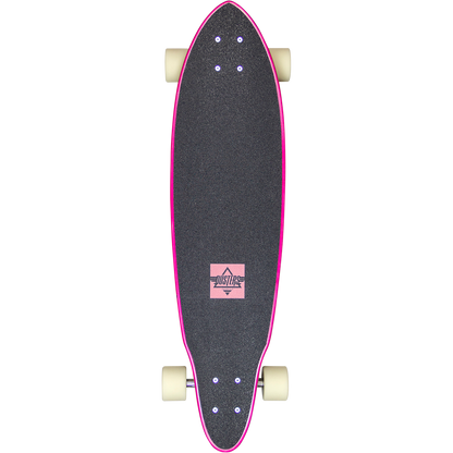 DUSTERS CULTURE LONGBOARD COMPLETE - 33" PINK/YELLOW
