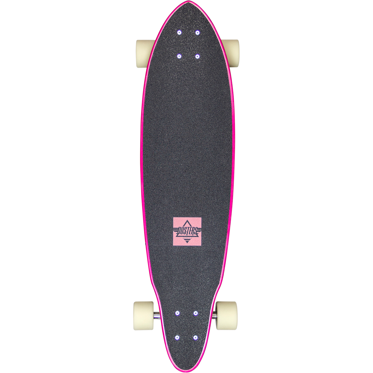 DUSTERS CULTURE LONGBOARD COMPLETE - 33" PINK/YELLOW
