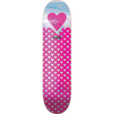 THE HEART SUPPLY // SWEETHEARTS FOIL DECK-7.75 PINK