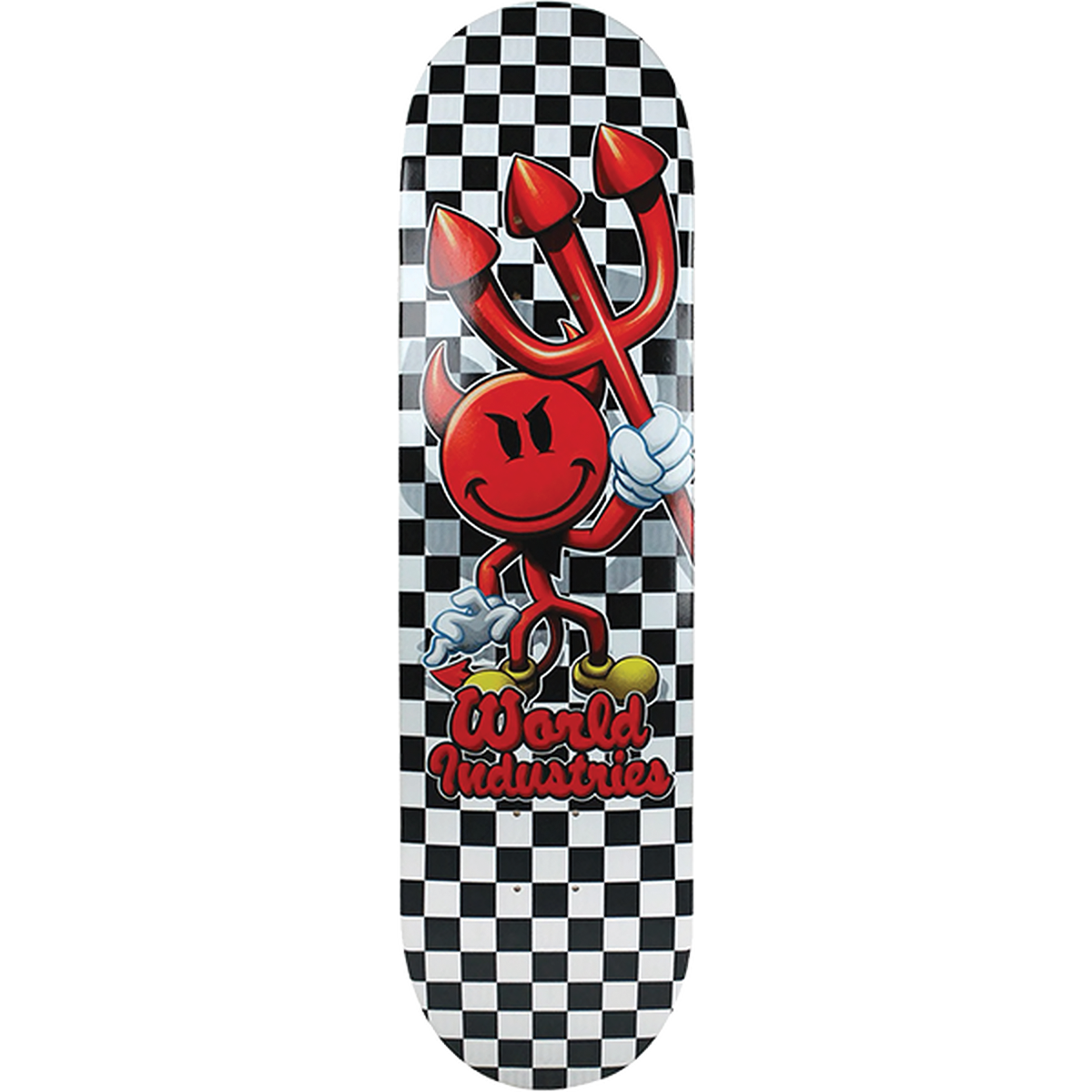 WORLD INDUSTRIES // DEVILMAN CHECKER DECK-8.1