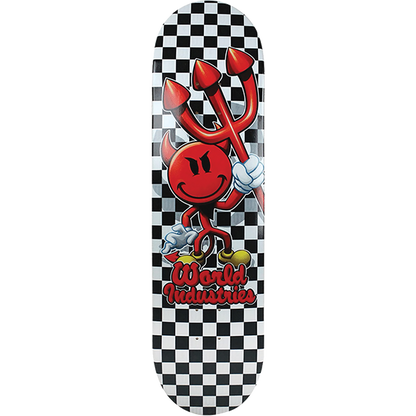 WORLD INDUSTRIES // DEVILMAN CHECKER DECK-8.1