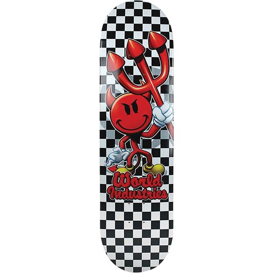 WORLD INDUSTRIES // DEVILMAN CHECKER DECK-8.1