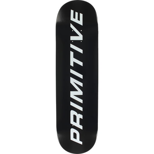 PRIMITIVE EURO SLANT CORE DECK-8.25 BLACK