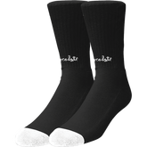 CHOCOLATE // LOST CHUNK SOCKS BLACK/WHT 1pr