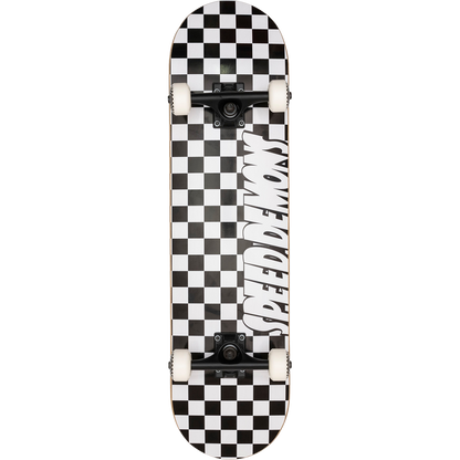 SPEED DEMONS // CHECKERS COMPLETE-8.0 BLK/WHT