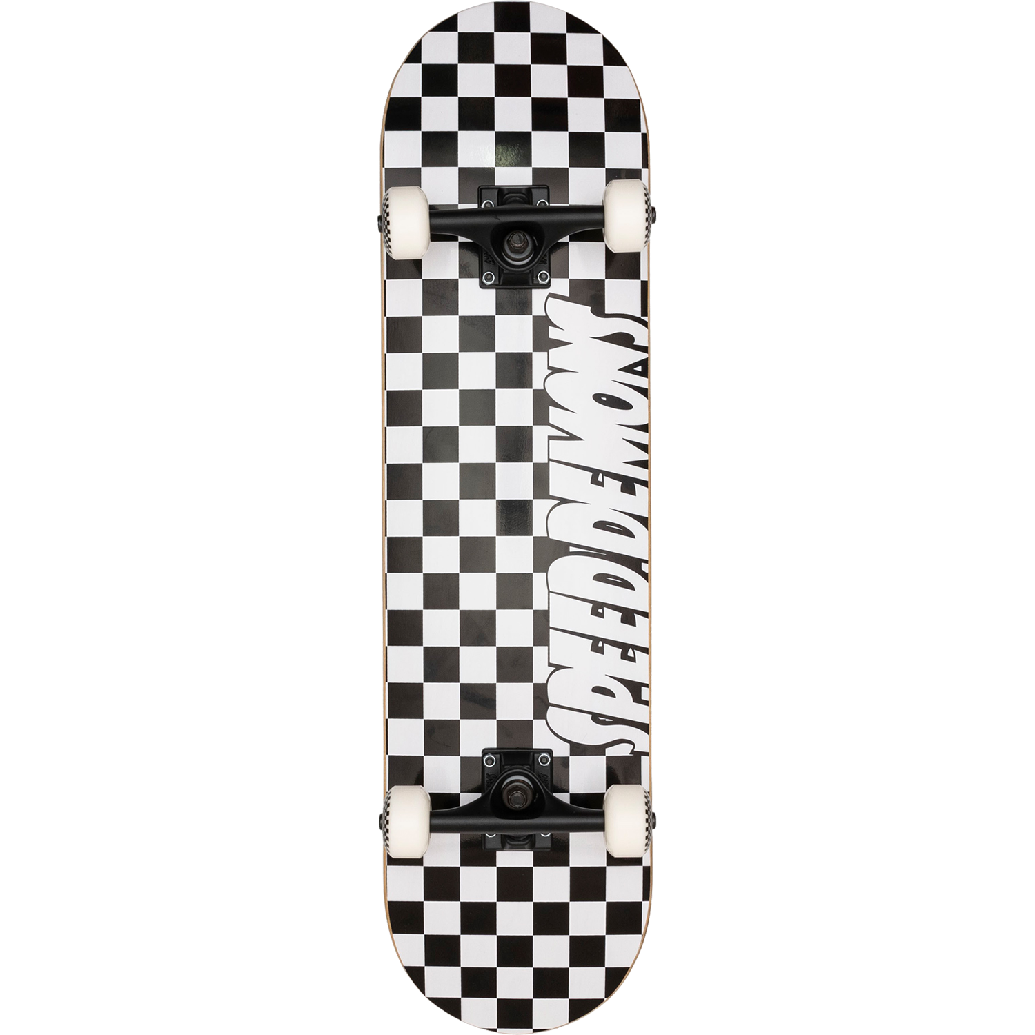 SPEED DEMONS // CHECKERS COMPLETE-8.0 BLK/WHT