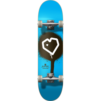 BLUEPRINT SPRAY HEART COMPLETE-7.0 BLUE