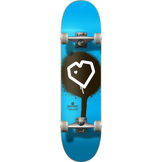 BLUEPRINT SPRAY HEART COMPLETE-7.0 BLUE